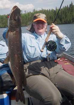 fly fishing northern pike ontario